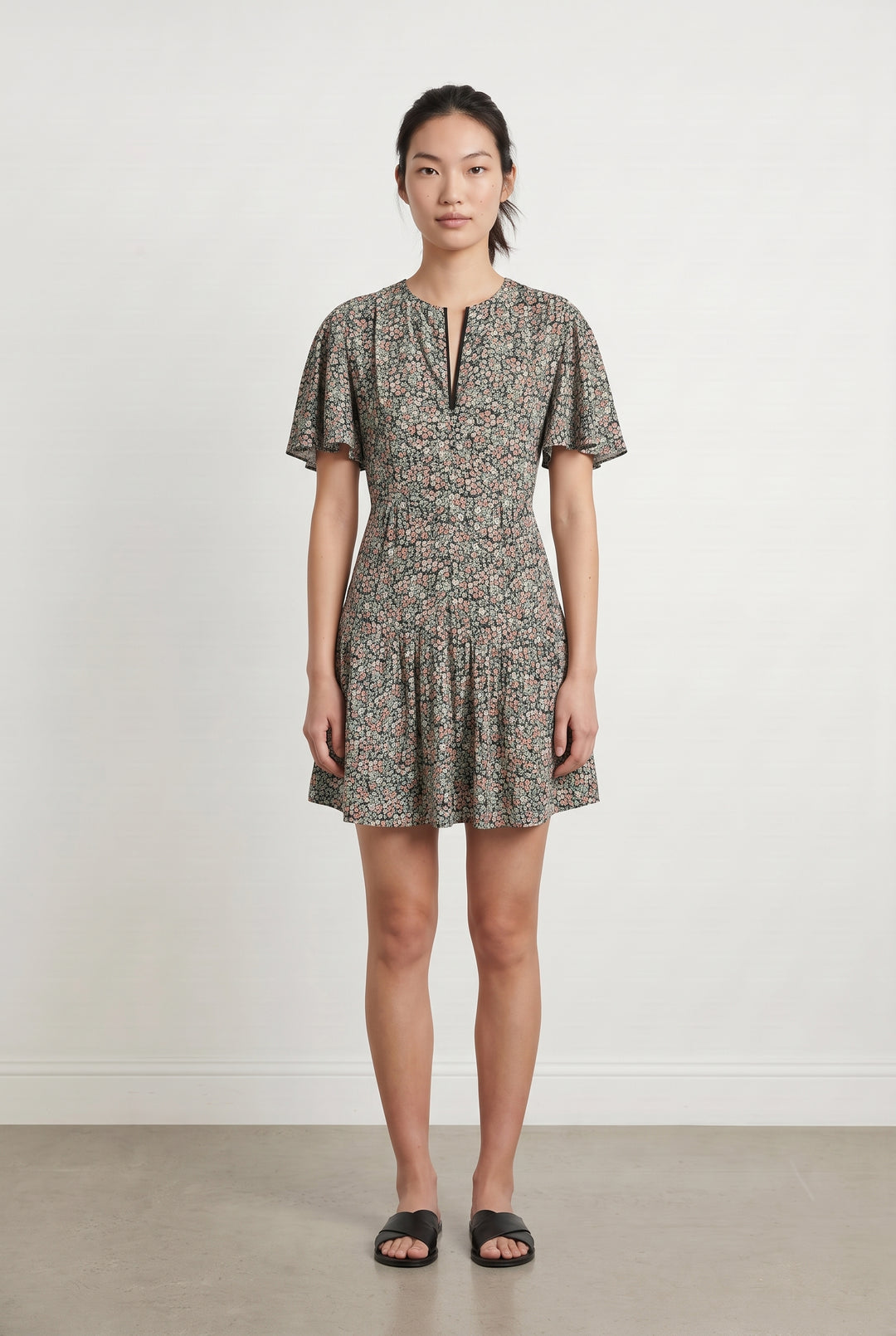 Robe Courte Verte - Taille XS/34