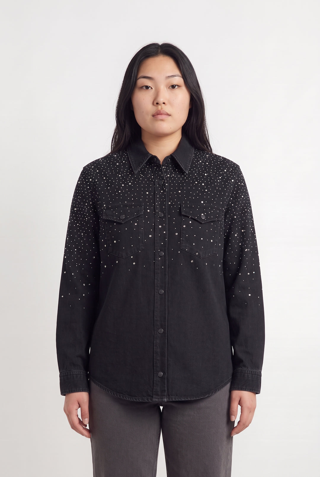 Chemisier Noire - Taille L/40
