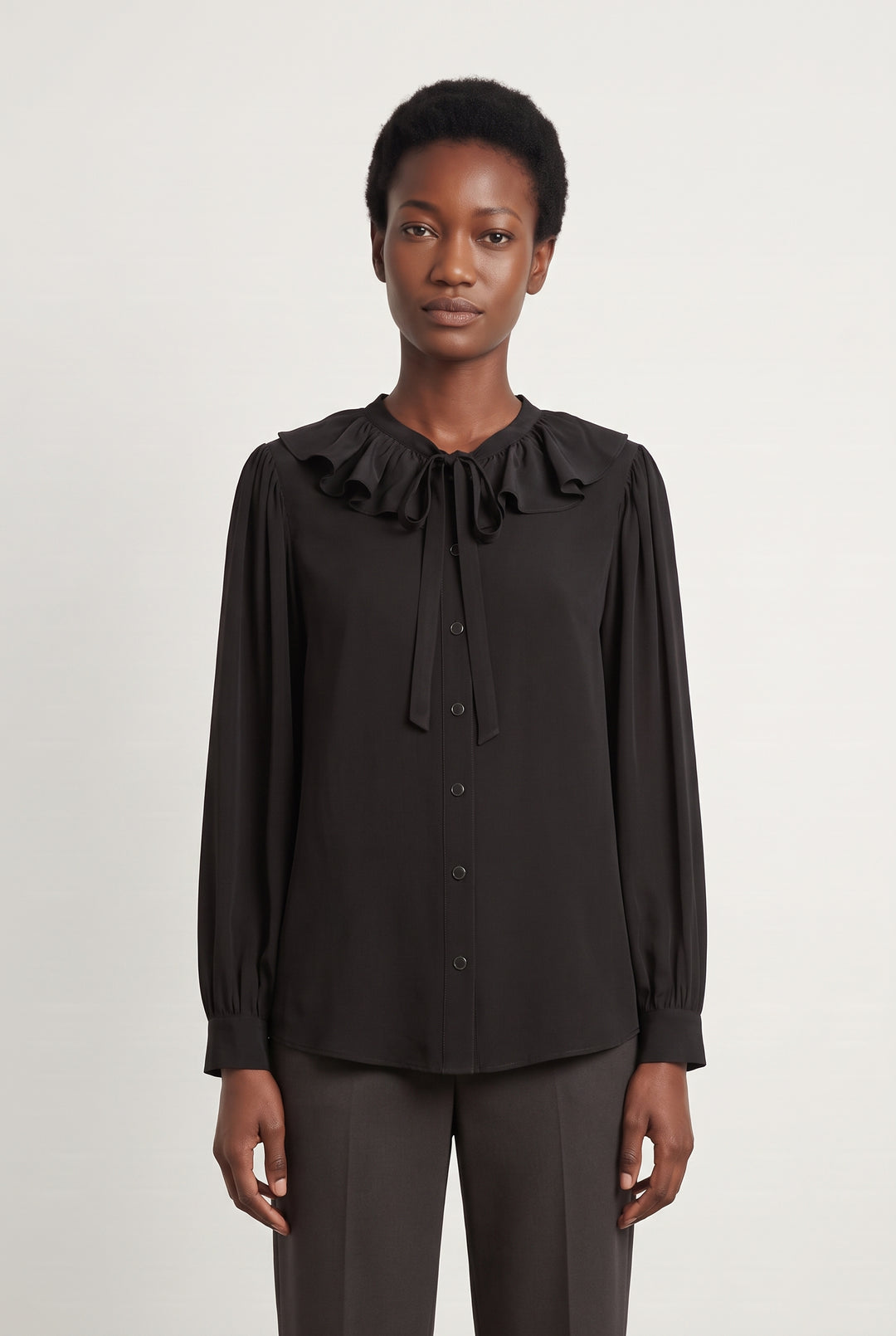Chemisier Noire - Taille S/36