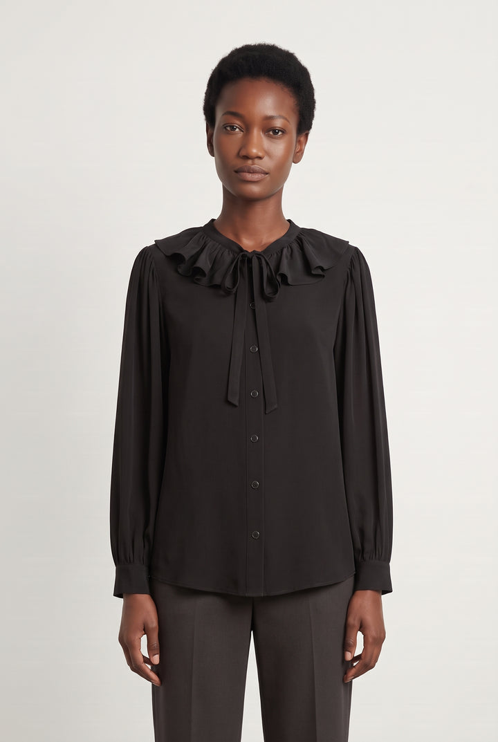 Chemisier Noire - Taille S/36
