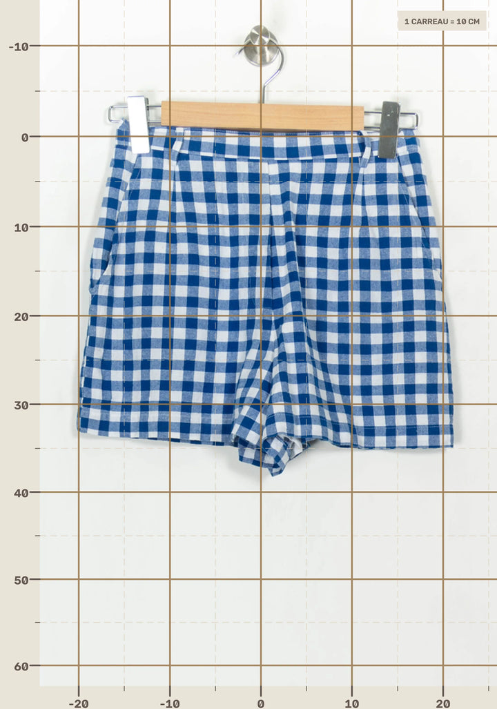 Short Bleu et Blanc - Taille S/36 de la marque Antik Batik | PARAD117730 - Vendu par Paradigme - Image 4