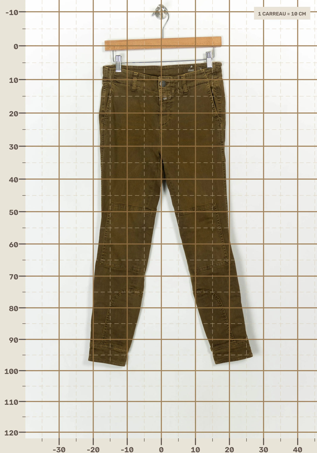 Jean Vert - Taille S/36 de la marque Closed | PARAD117736 - Vendu par Paradigme - Image 4
