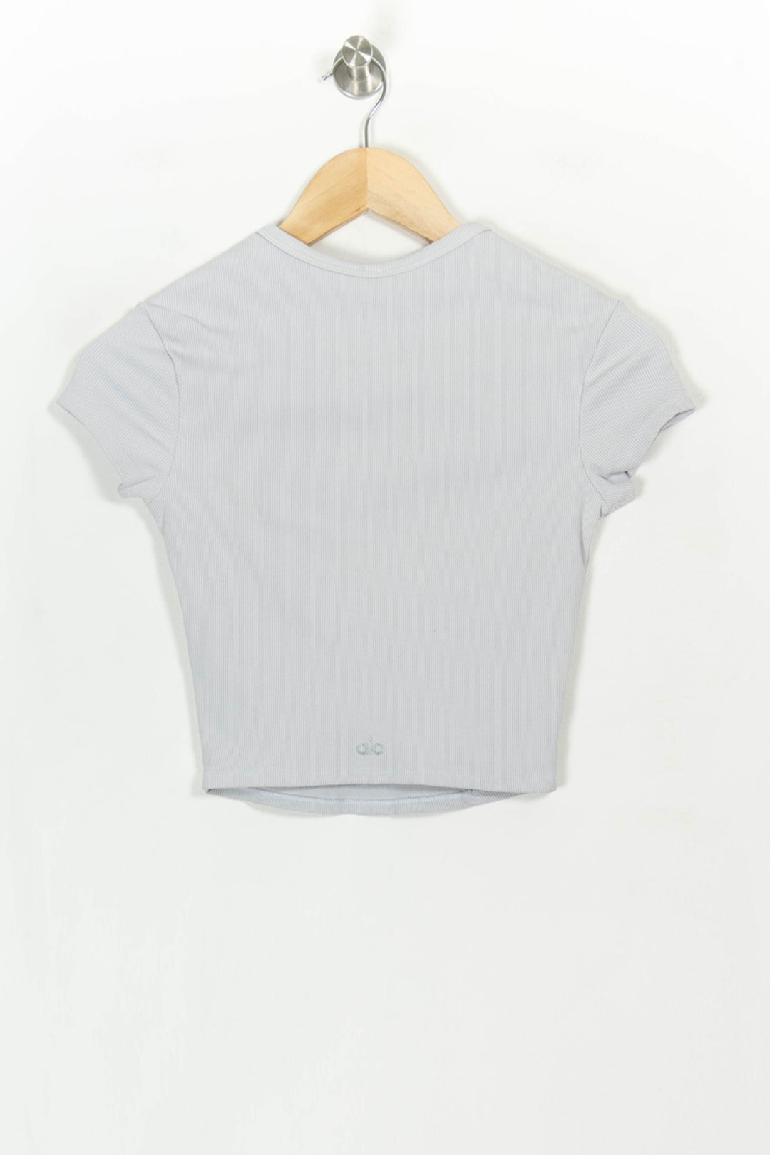 Crop Top Gris - Taille S/36 de la marque Alo Yoga | PARAD117745 - Vendu par Paradigme - Image 5
