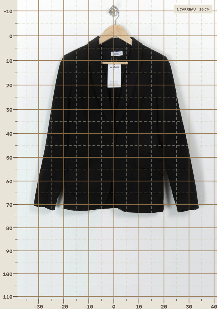 Blazer Noir - Taille M/38 de la marque Closed | PARAD117746 - Vendu par Paradigme - Image 4