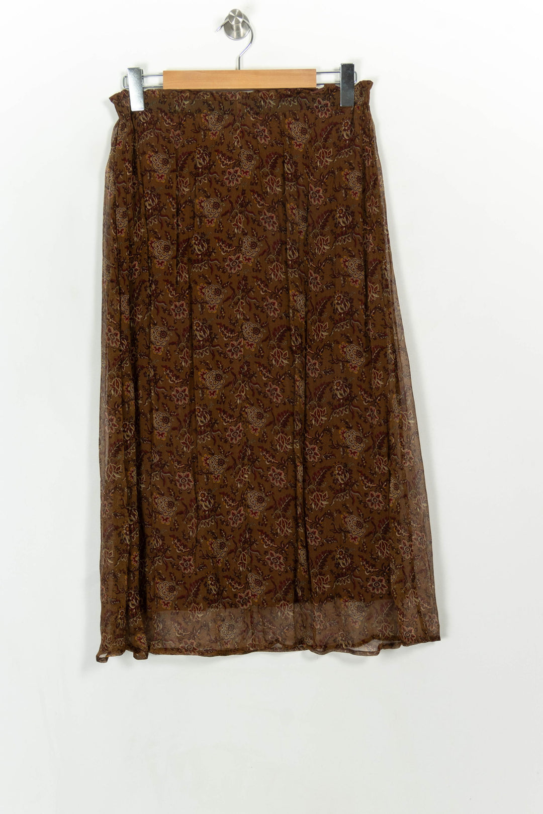 Jupe Longue Marron - Taille XS/34 de la marque Louise Misha | PARAD117747 - Vendu par Paradigme - Image 5