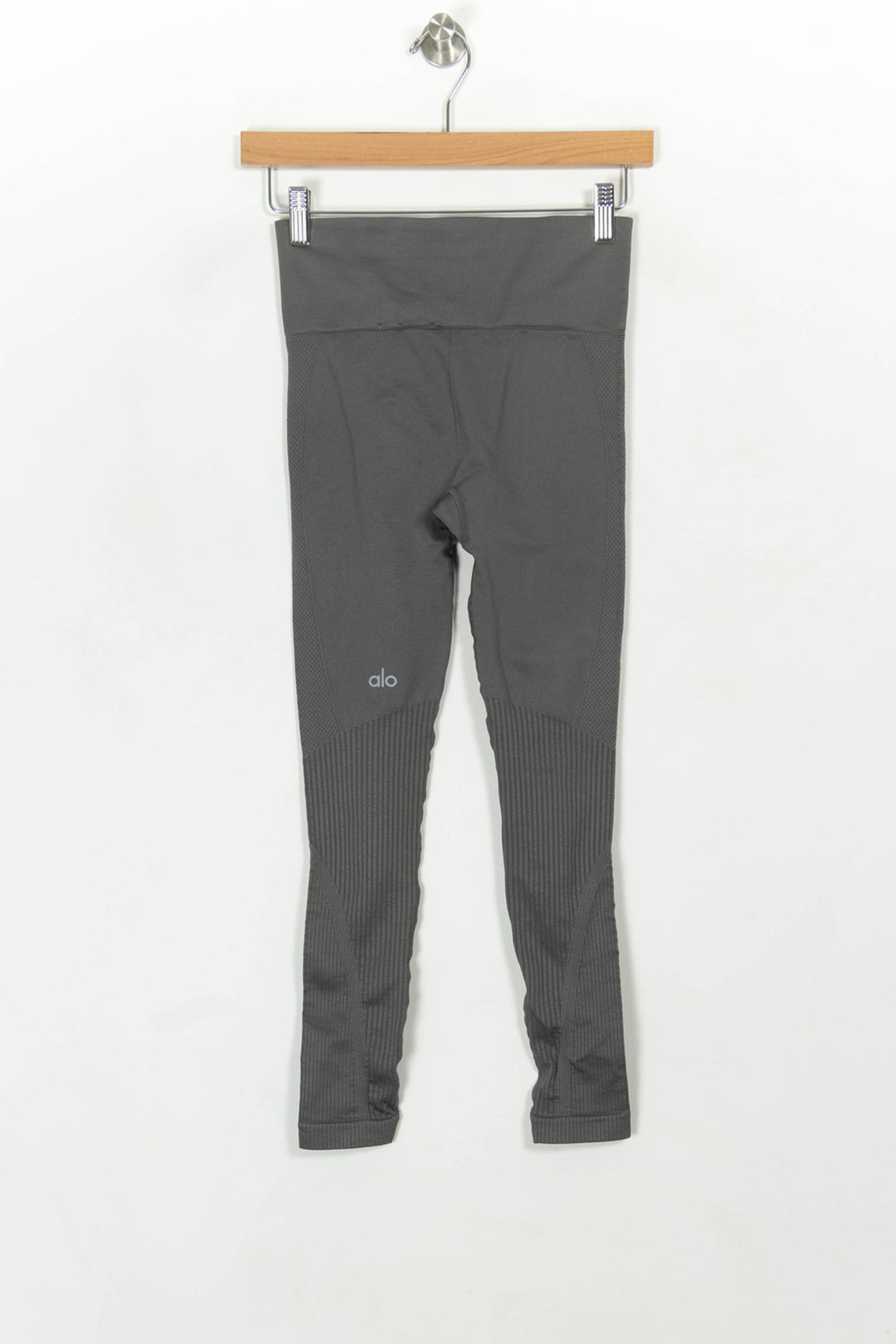Legging Gris - Taille S/36 de la marque Alo Yoga | PARAD117751 - Vendu par Paradigme - Image 5