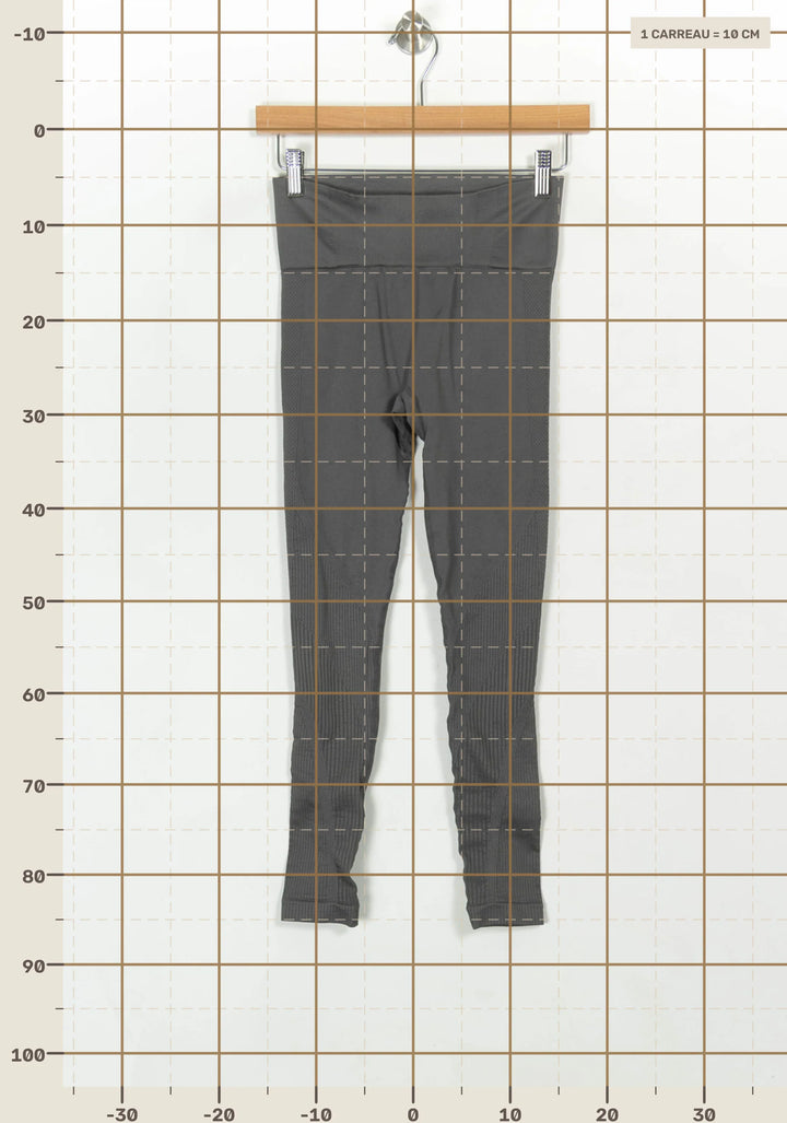 Legging Gris - Taille S/36 de la marque Alo Yoga | PARAD117751 - Vendu par Paradigme - Image 4