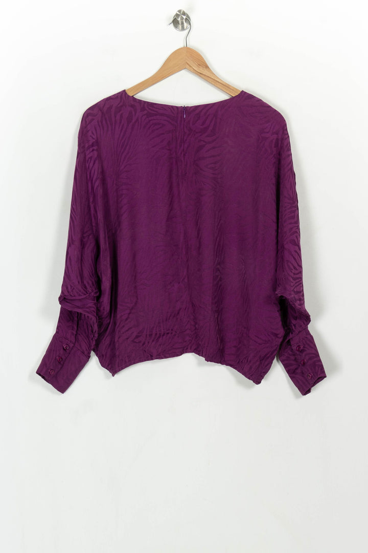 Blouse Violette - Taille M/38 de la marque Modetrotter | PARAD117753 - Vendu par Paradigme - Image 5