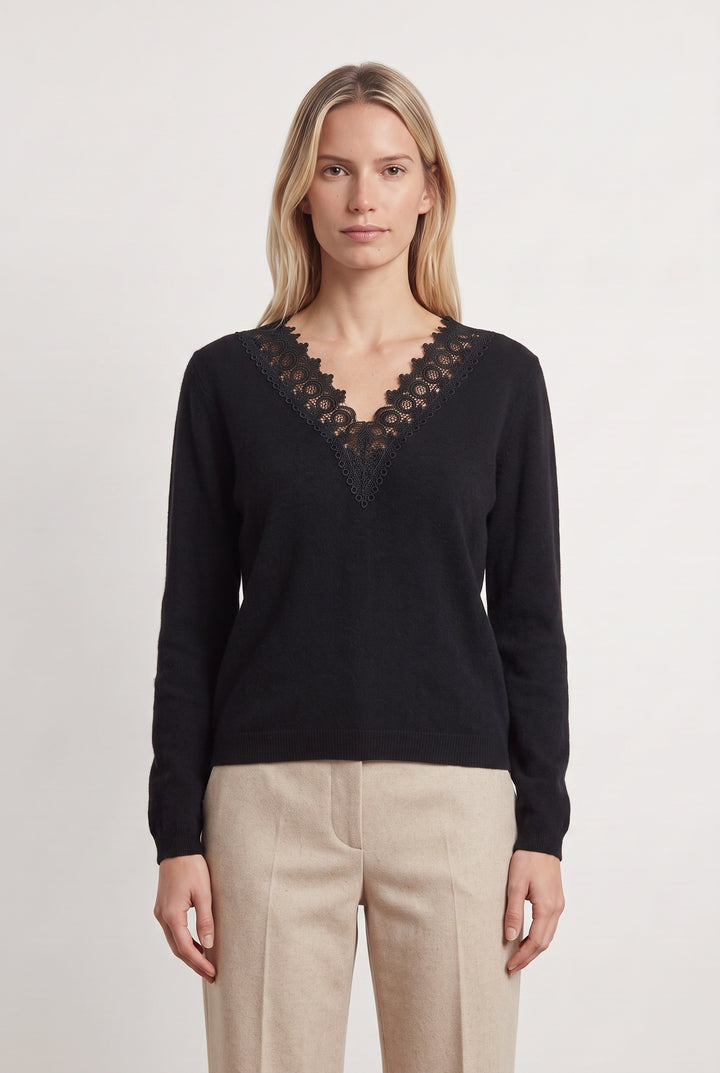 Pull Noir - Taille M/38 de la marque Bleu Blanc Rouge | PARAD117754 - Vendu par Paradigme - Image 1