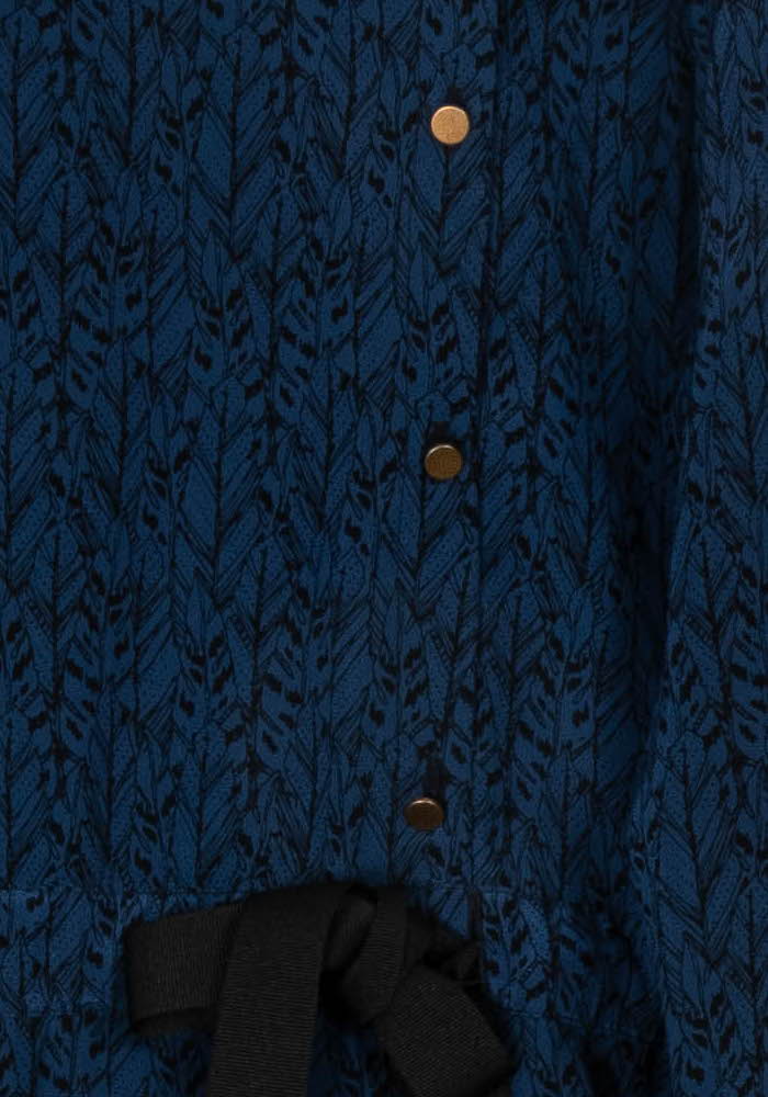 Blouse Bleue et Noire - Taille XL/42 de la marque Sézane | PARAD117755 - Vendu par Paradigme - Image 3