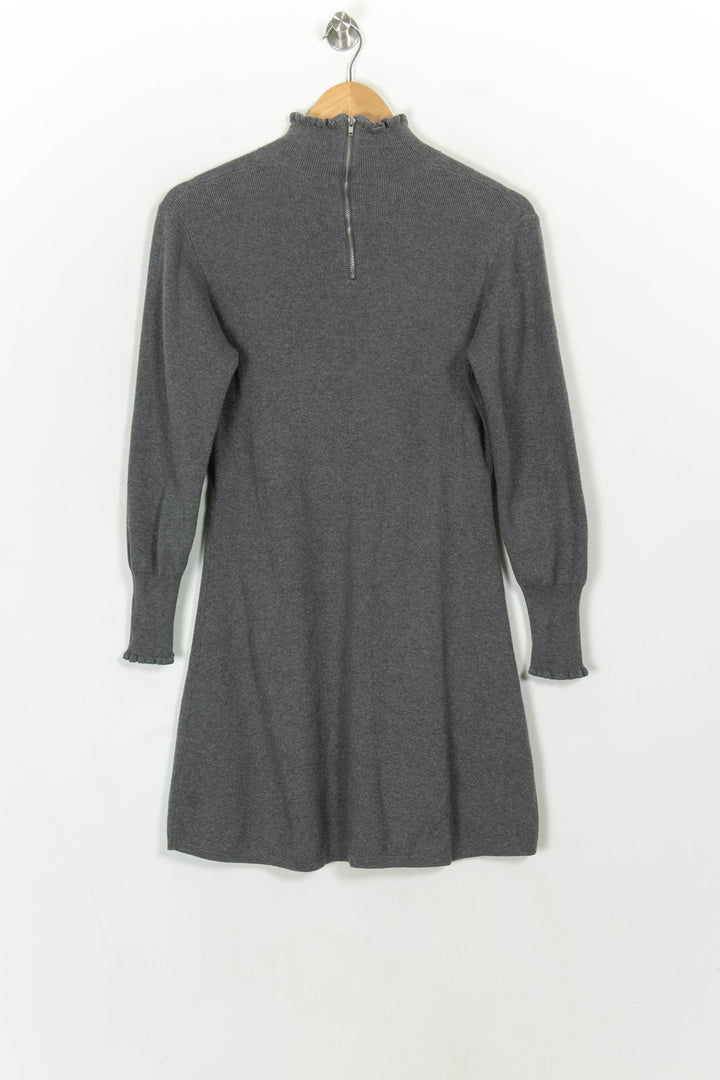 Robe Pull Grise - Taille L/40 de la marque ZAPA | PARAD117756 - Vendu par Paradigme - Image 5