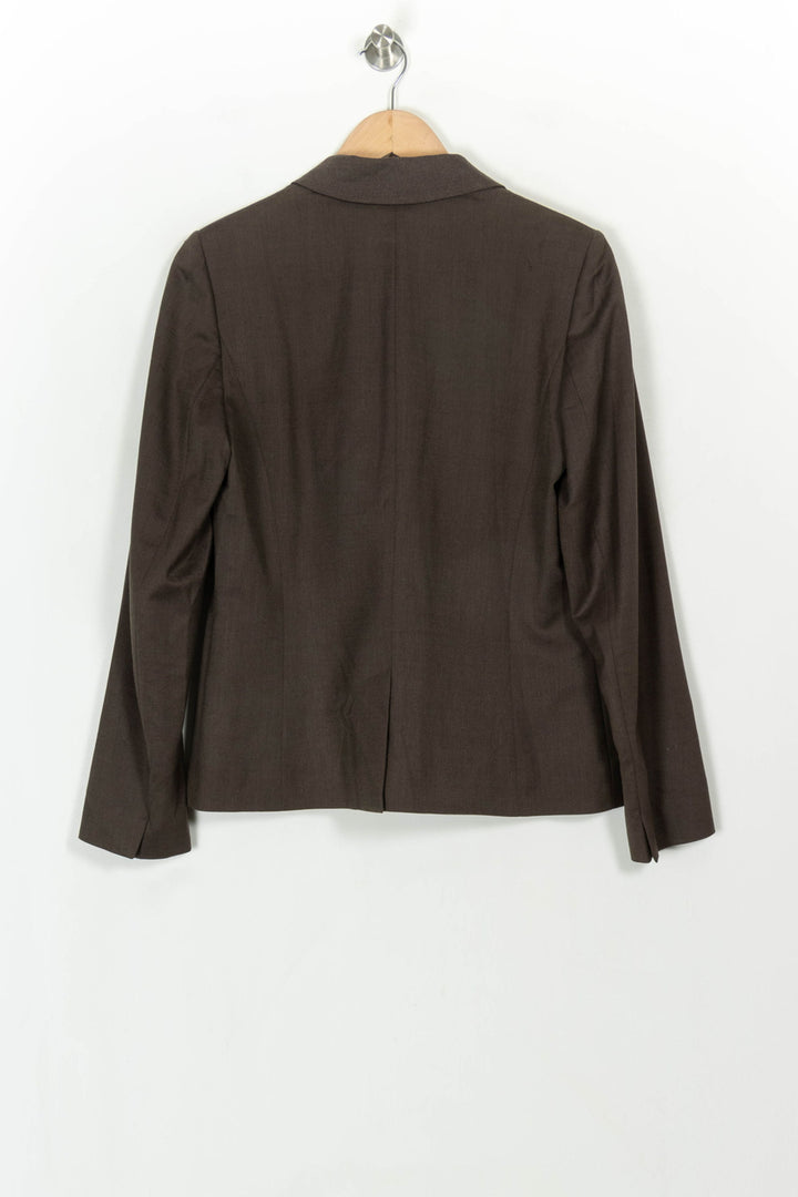 Blazer Marron - Taille L/40 de la marque Caroll | PARAD117757 - Vendu par Paradigme - Image 5