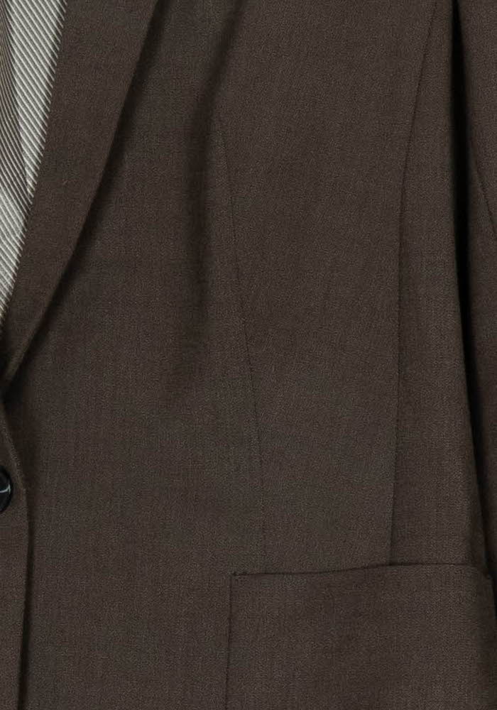 Blazer Marron - Taille L/40 de la marque Caroll | PARAD117757 - Vendu par Paradigme - Image 3