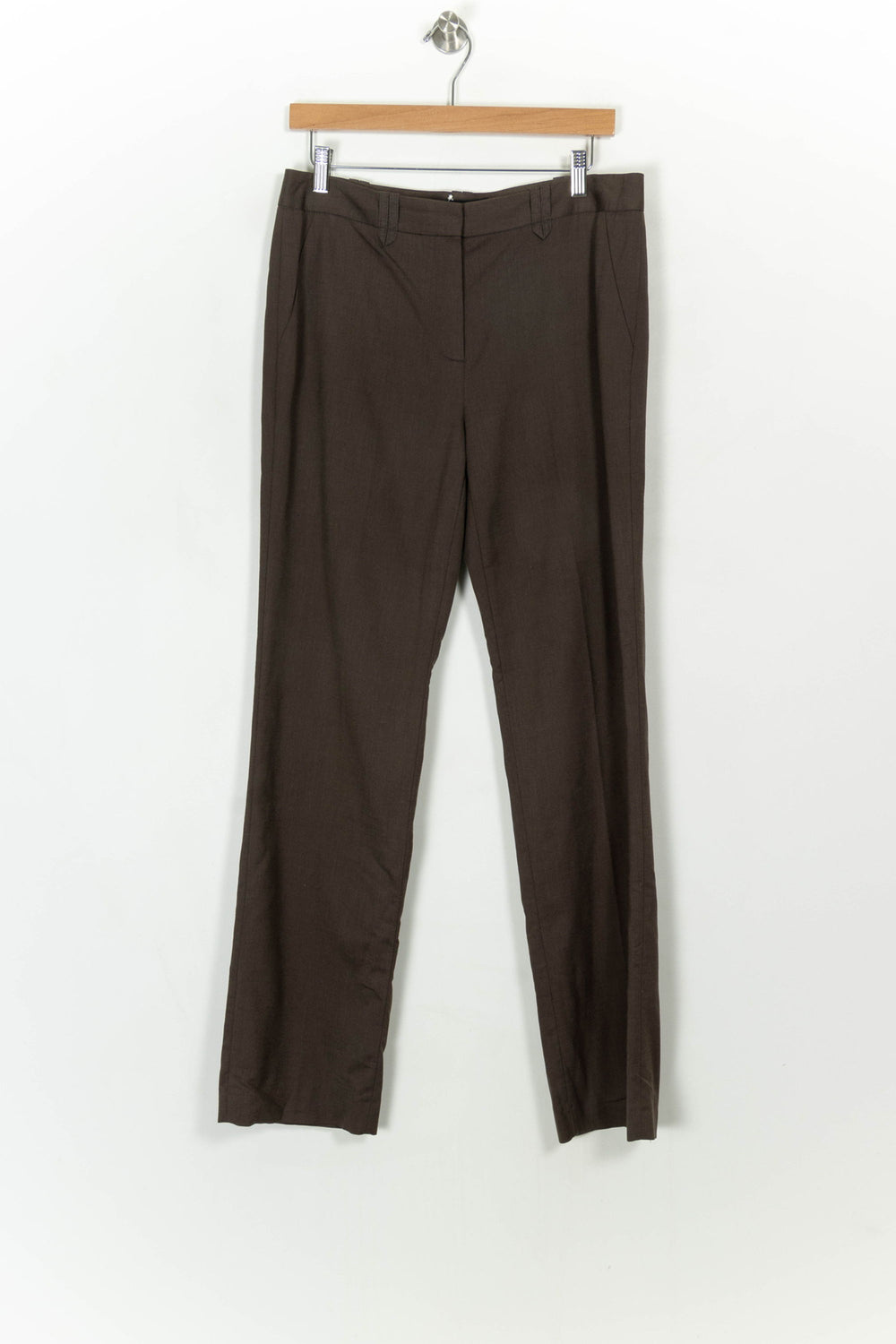 Pantalon Marron - Taille L/40 de la marque Caroll | PARAD117761 - Vendu par Paradigme - Image 2