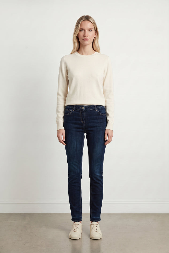 Jean Slim Bleu - Taille M/38 de la marque La Fée Maraboutée | PARAD117762 - Vendu par Paradigme - Image 1