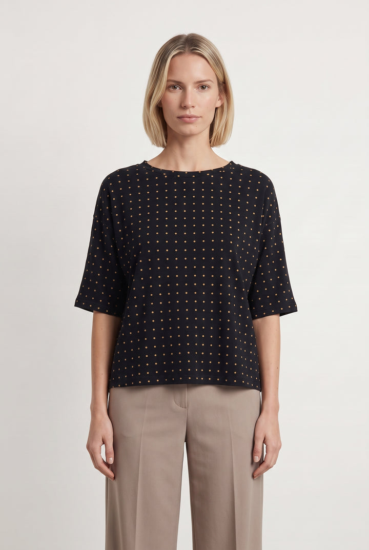 Blouse Bleu et Jaune - Taille M/38 de la marque La Fée Maraboutée | PARAD117763 - Vendu par Paradigme - Image 1