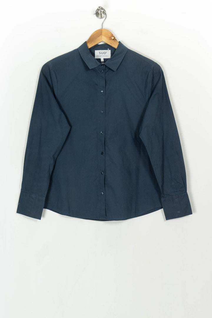 Chemise Bleue - Taille M/38 de la marque Sud express | PARAD117764 - Vendu par Paradigme - Image 2