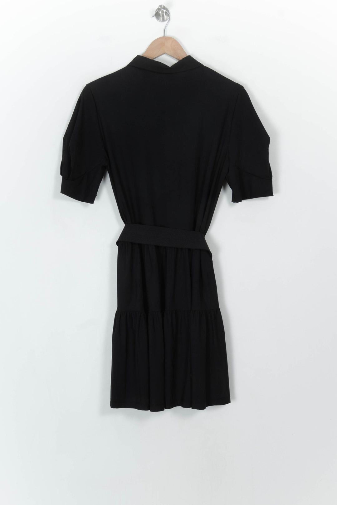 Robe Chemise Noire - Taille L/40 de la marque Indies | PARAD117765 - Vendu par Paradigme - Image 5
