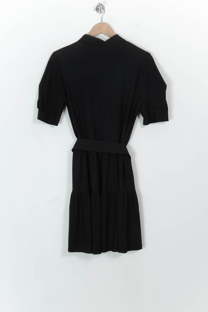 Robe Chemise Noire - Taille L/40 de la marque Indies | PARAD117765 - Vendu par Paradigme - Image 5