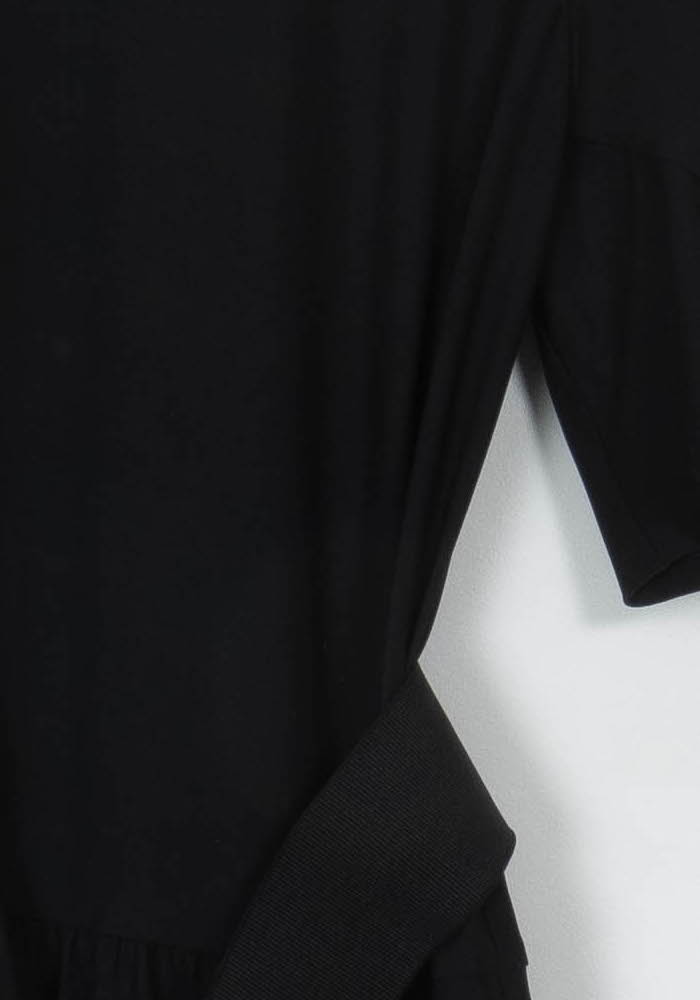 Robe Chemise Noire - Taille L/40 de la marque Indies | PARAD117765 - Vendu par Paradigme - Image 3