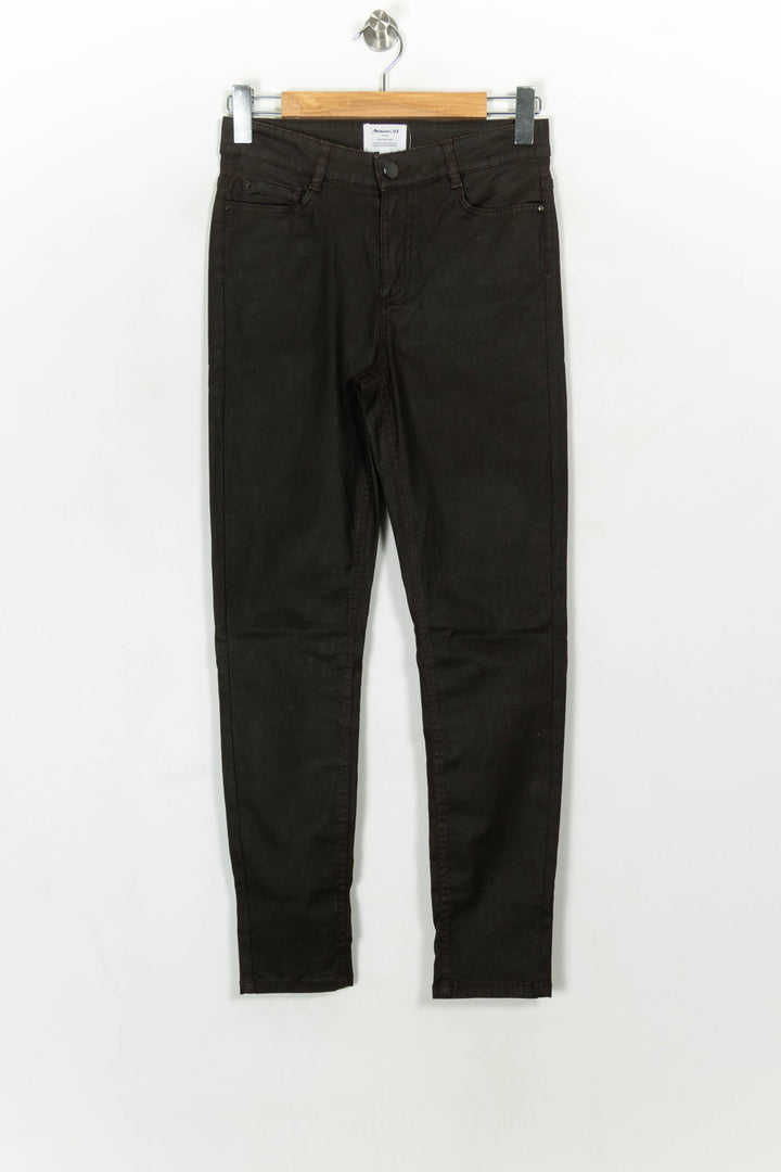 Jean Marron - Taille M/38 de la marque Maison 123 | PARAD117767 - Vendu par Paradigme - Image 2