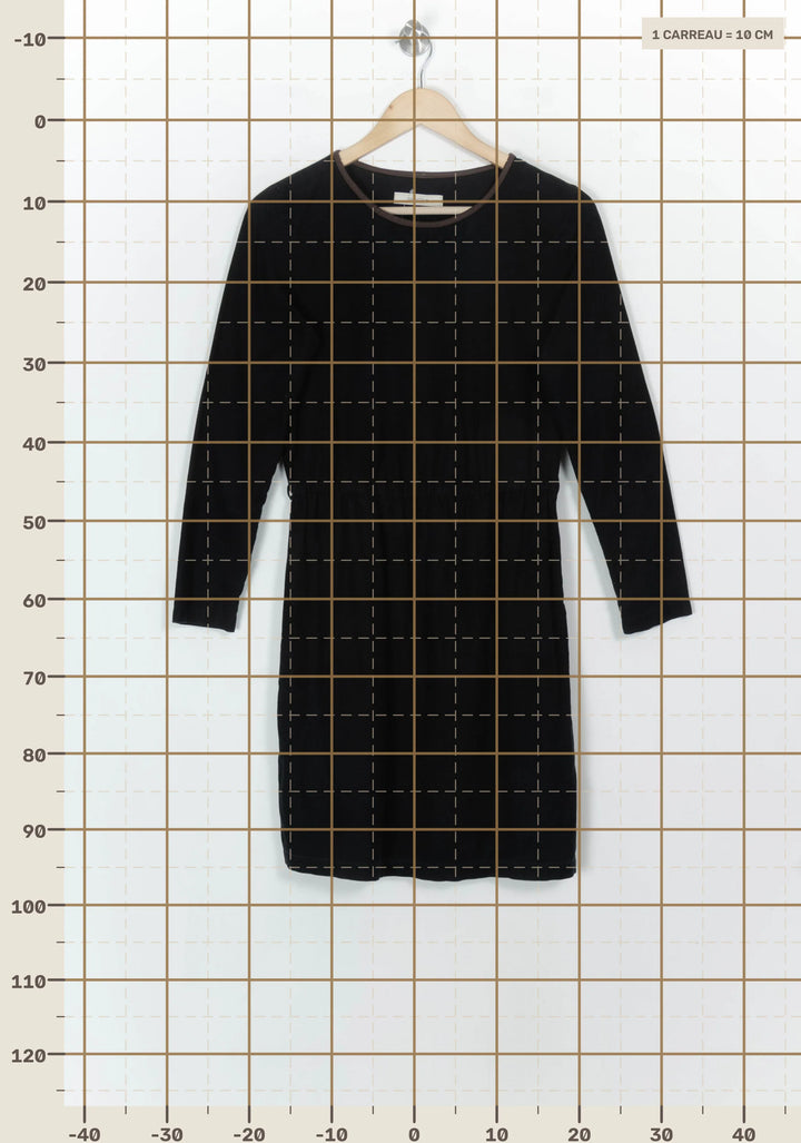 Robe Noire - Taille S/36 de la marque Sessùn | PARAD117796 - Vendu par Paradigme - Image 4