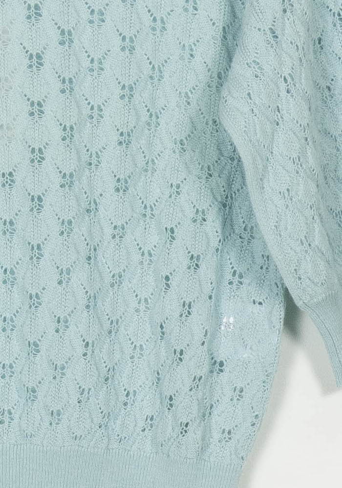 Pull Bleu - Taille S/36 de la marque Petite Mendigote | PARAD117800 - Vendu par Paradigme - Image 3
