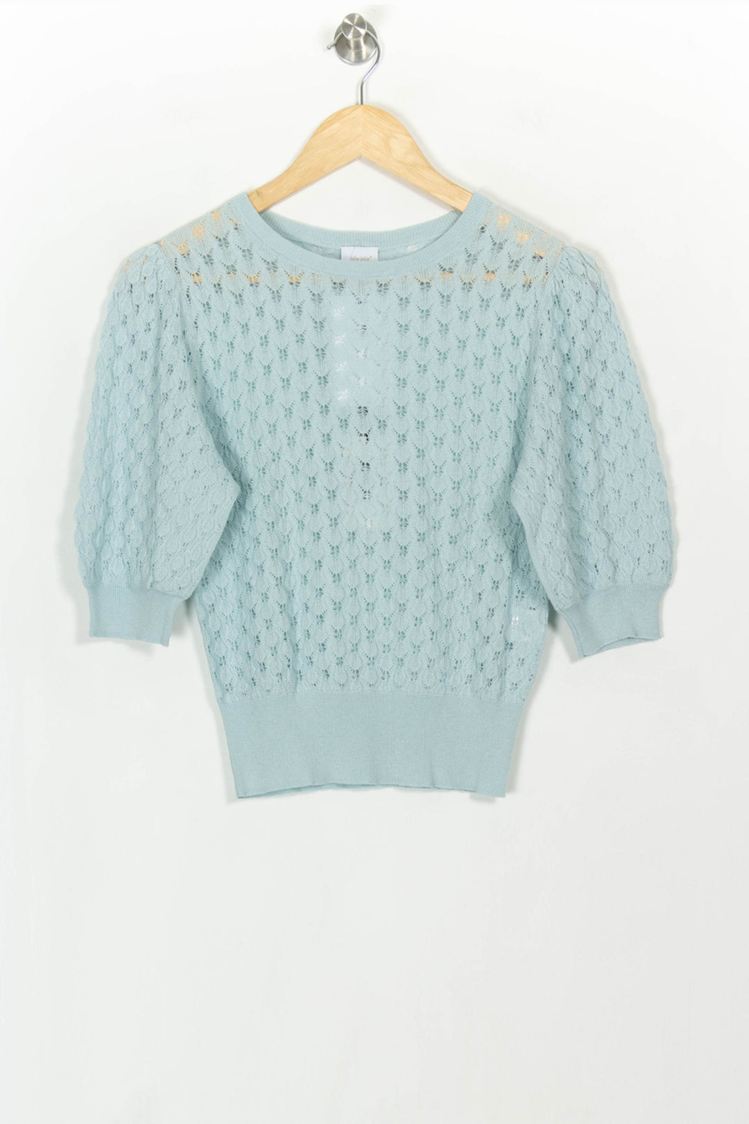 Pull Bleu - Taille S/36 de la marque Petite Mendigote | PARAD117800 - Vendu par Paradigme - Image 2