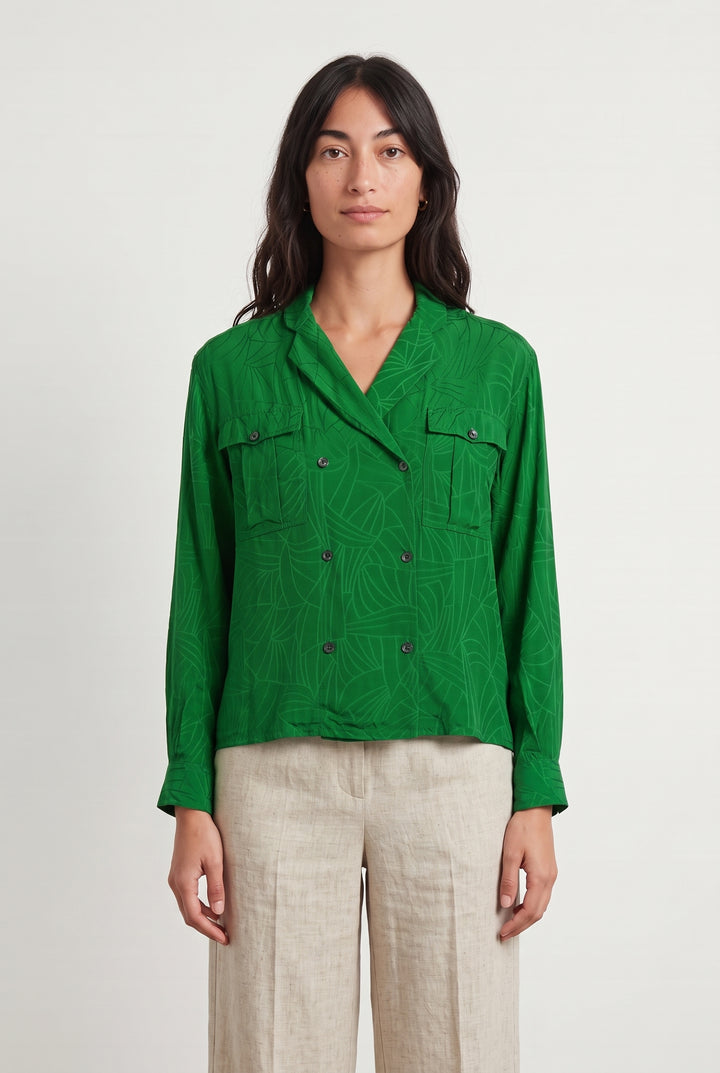 Chemise Verte - Taille XS/34 de la marque Soeur | PARAD117806 - Vendu par Paradigme - Image 1