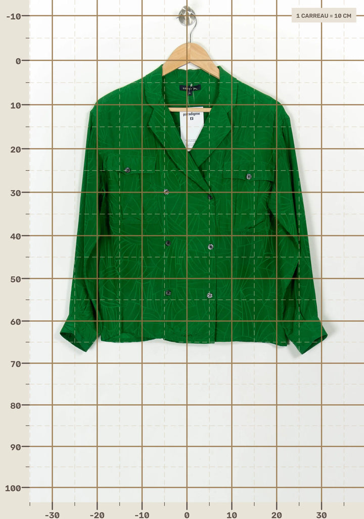 Chemise Verte - Taille XS/34 de la marque Soeur | PARAD117806 - Vendu par Paradigme - Image 4