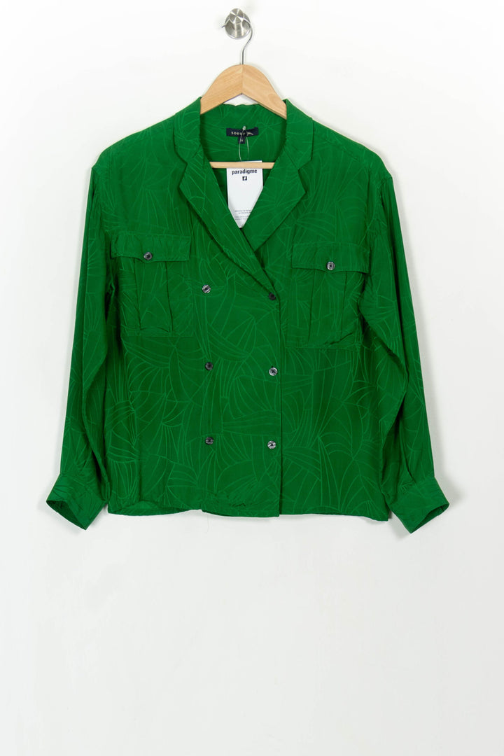 Chemise Verte - Taille XS/34 de la marque Soeur | PARAD117806 - Vendu par Paradigme - Image 2