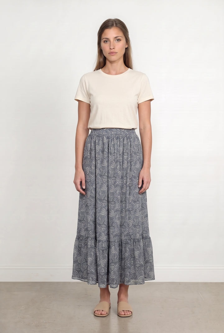 Jupe Longue Bleue - Taille M/38 de la marque Grace &amp; Mila | PARAD117809 - Vendu par Paradigme - Image 1