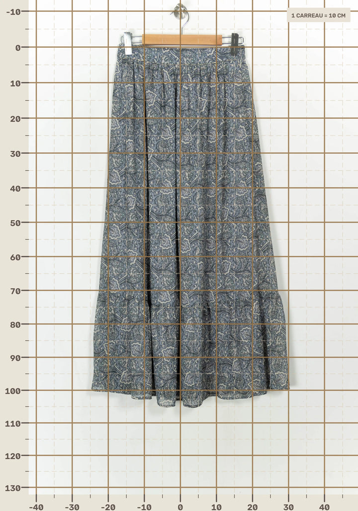Jupe Longue Bleue - Taille M/38 de la marque Grace &amp; Mila | PARAD117809 - Vendu par Paradigme - Image 4