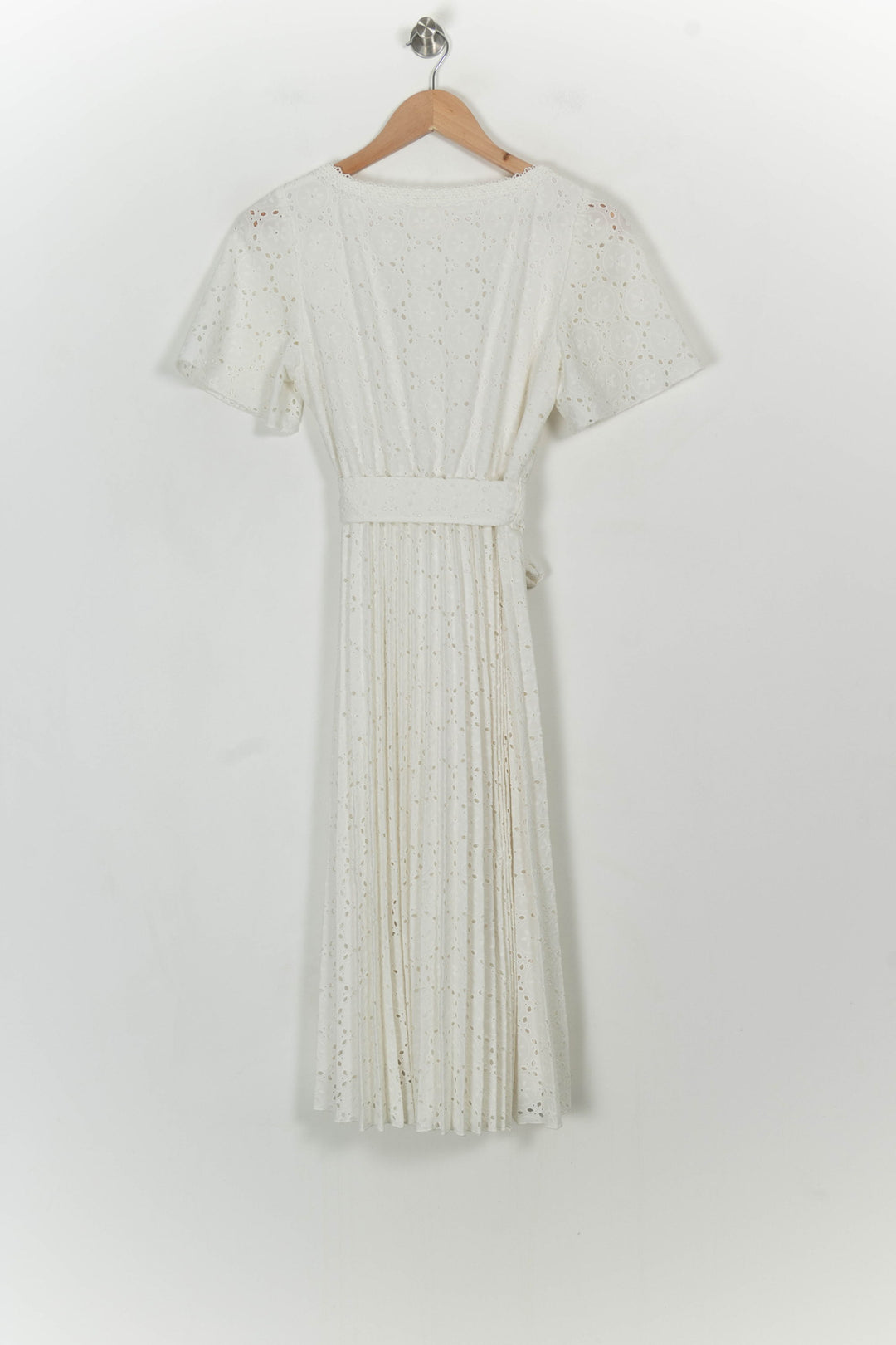 Robe Midi Blanche - Taille XS/34 de la marque Sézane | PARAD117810 - Vendu par Paradigme - Image 5