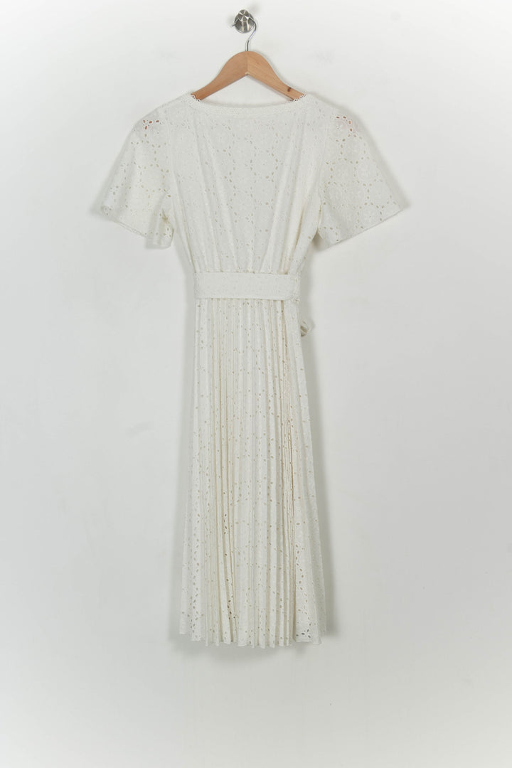 Robe Midi Blanche - Taille XS/34 de la marque Sézane | PARAD117810 - Vendu par Paradigme - Image 5