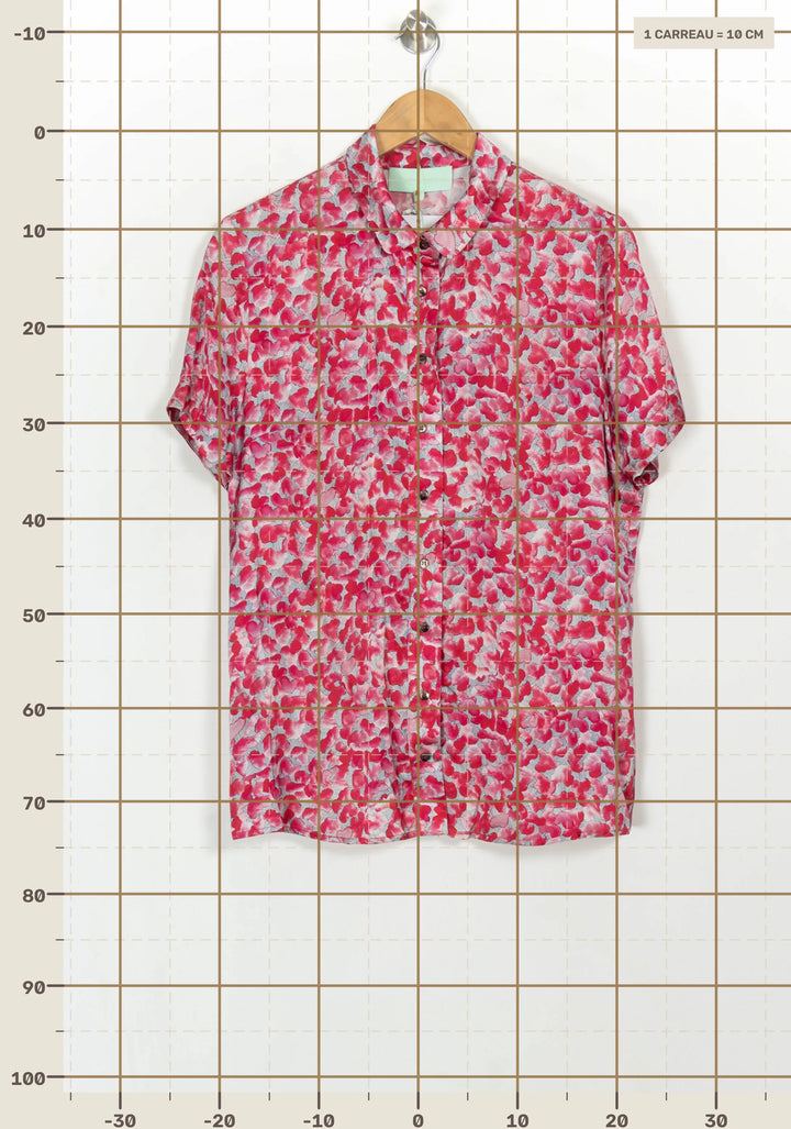 Chemisette Rose et Blanc - Taille L/40 de la marque Heimstone | PARAD117811 - Vendu par Paradigme - Image 4