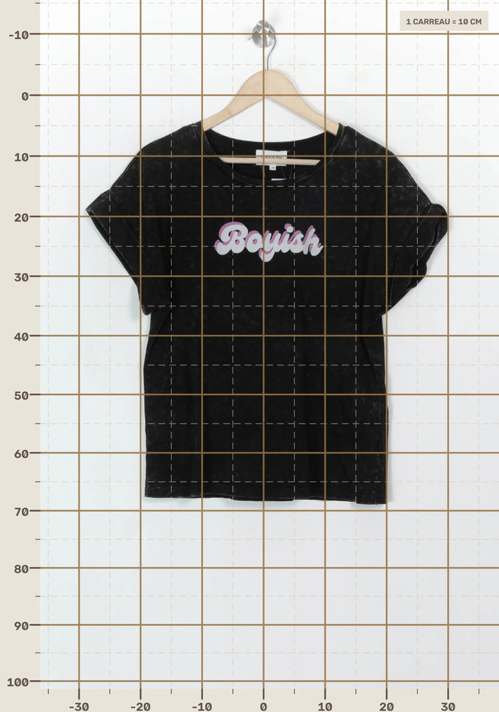 Tee-shirt Noir - Taille S/36 de la marque Grace &amp; Mila | PARAD117812 - Vendu par Paradigme - Image 4