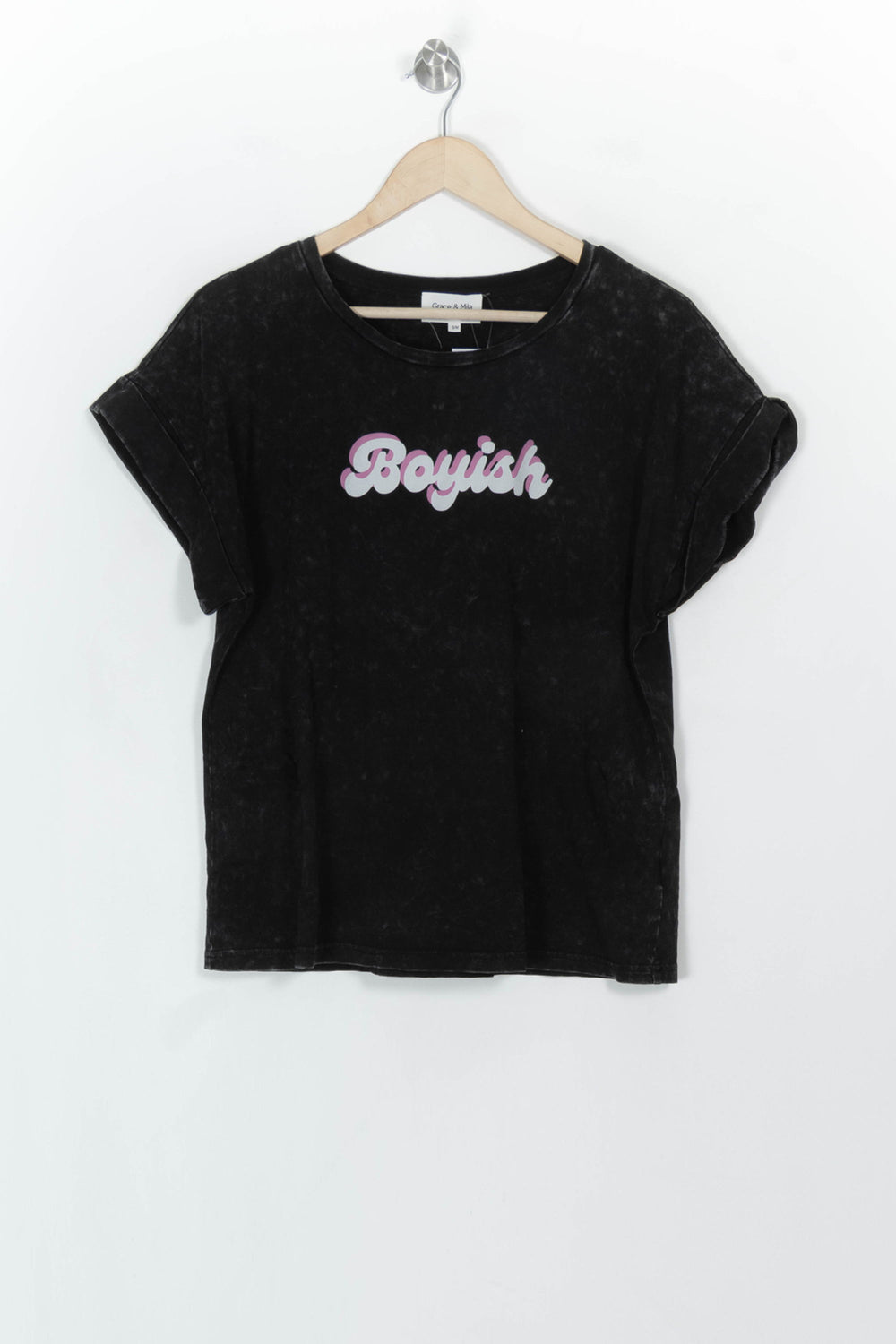 Tee-shirt Noir - Taille S/36 de la marque Grace & Mila | PARAD117812 - Vendu par Paradigme - Image 2