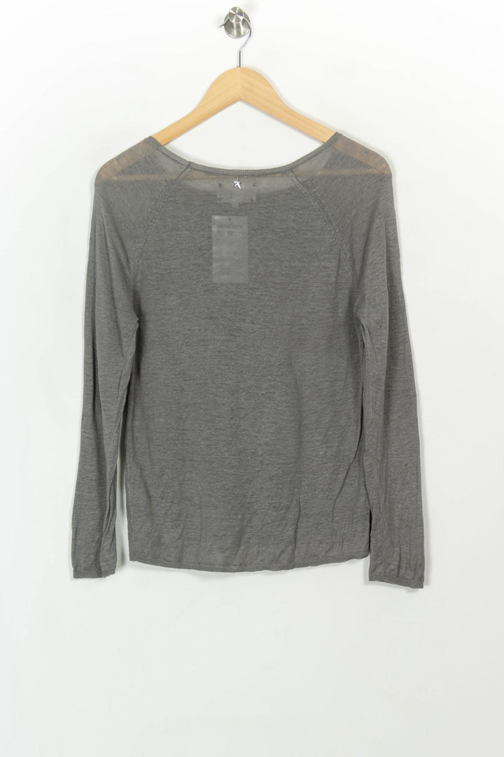 Pull Gris et Bleu - Taille S/36 de la marque Sud express | PARAD117815 - Vendu par Paradigme - Image 5