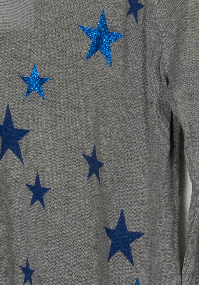 Pull Gris et Bleu - Taille S/36 de la marque Sud express | PARAD117815 - Vendu par Paradigme - Image 3