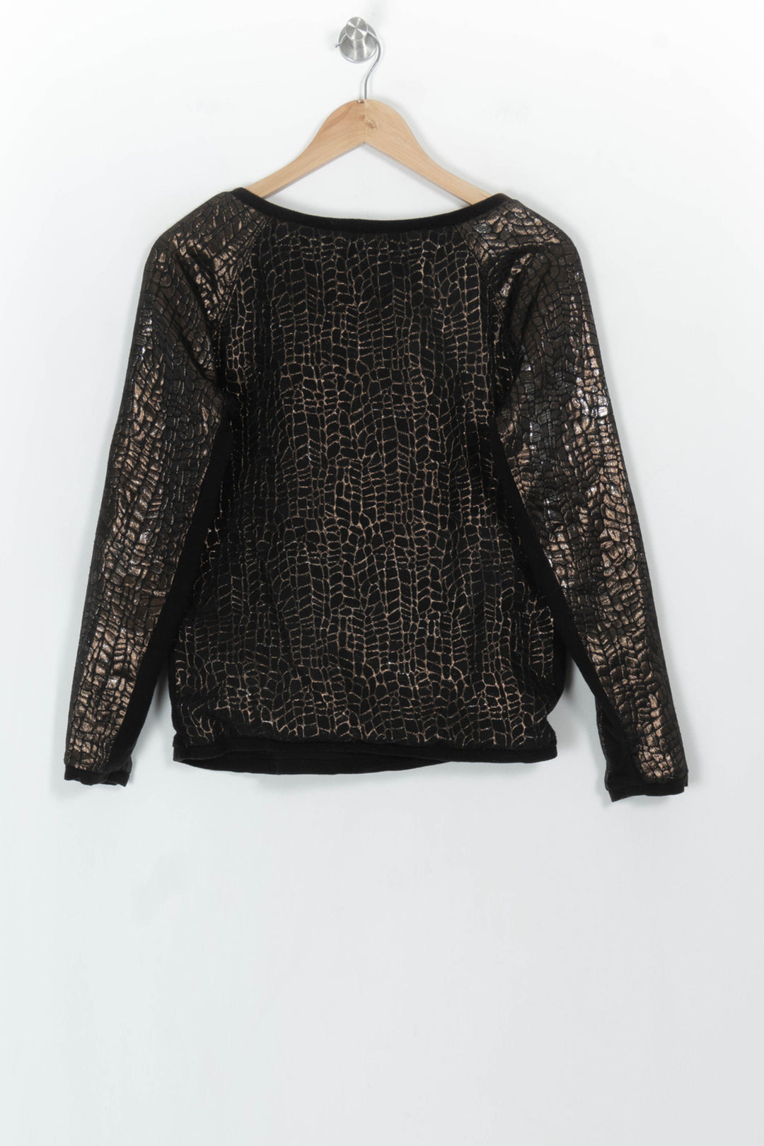 Sweat Noir et Doré - Taille XS/34 de la marque Bérénice | PARAD117818 - Vendu par Paradigme - Image 5