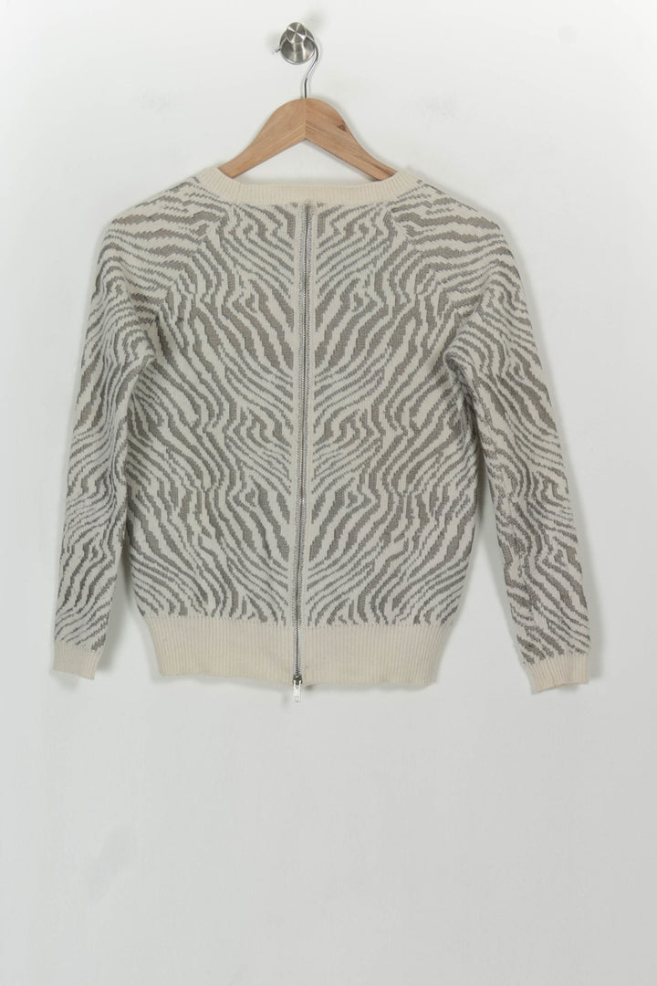 Pull Beige et Gris - Taille M/38 de la marque The Kooples | PARAD117820 - Vendu par Paradigme - Image 5