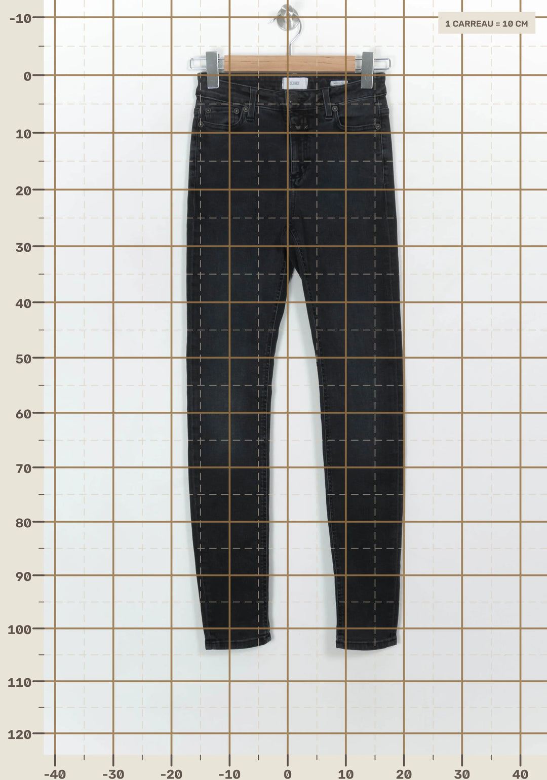 Jean Skinny Gris - Taille S/36 de la marque Closed | PARAD117824 - Vendu par Paradigme - Image 4