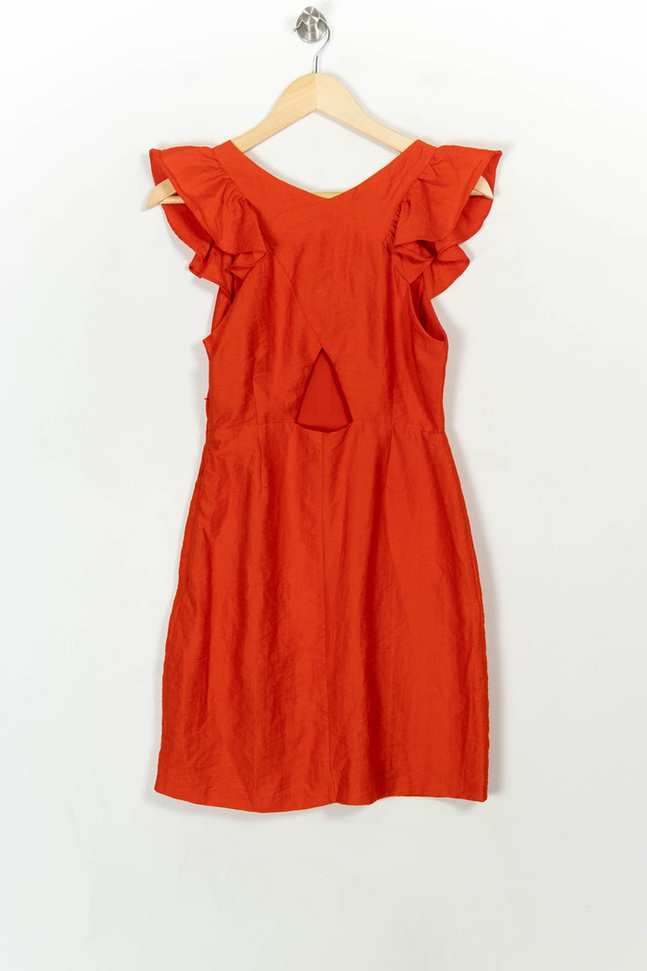 Robe Courte Orange - Taille S/36 de la marque Suncoo | PARAD117828 - Vendu par Paradigme - Image 5
