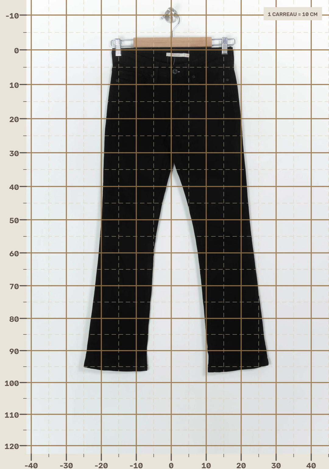 Jean Bootcut Noir - Taille S/36 de la marque Levi&