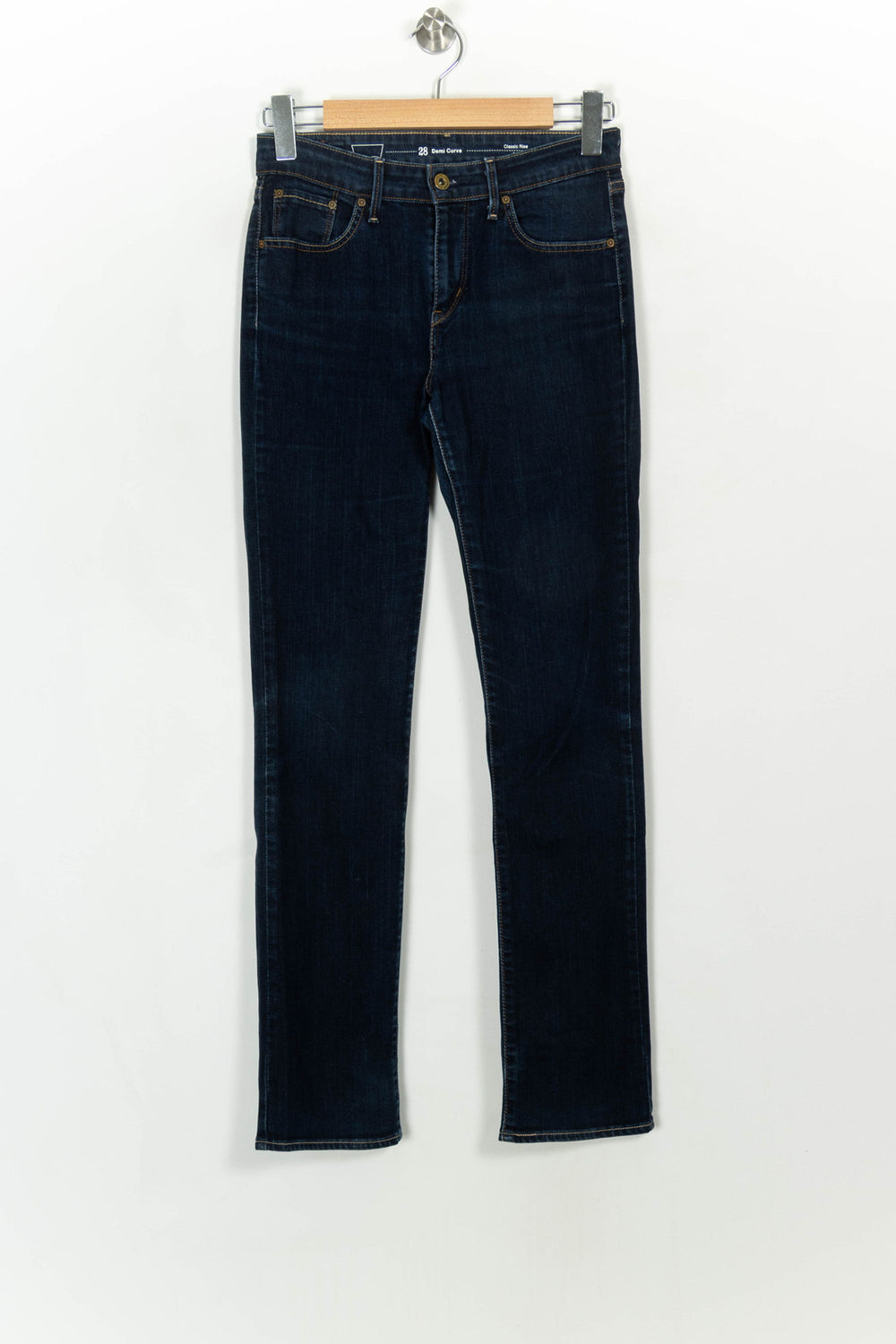 Jean Droit Bleu - Taille M/38 de la marque Levi's | PARAD117832 - Vendu par Paradigme - Image 2