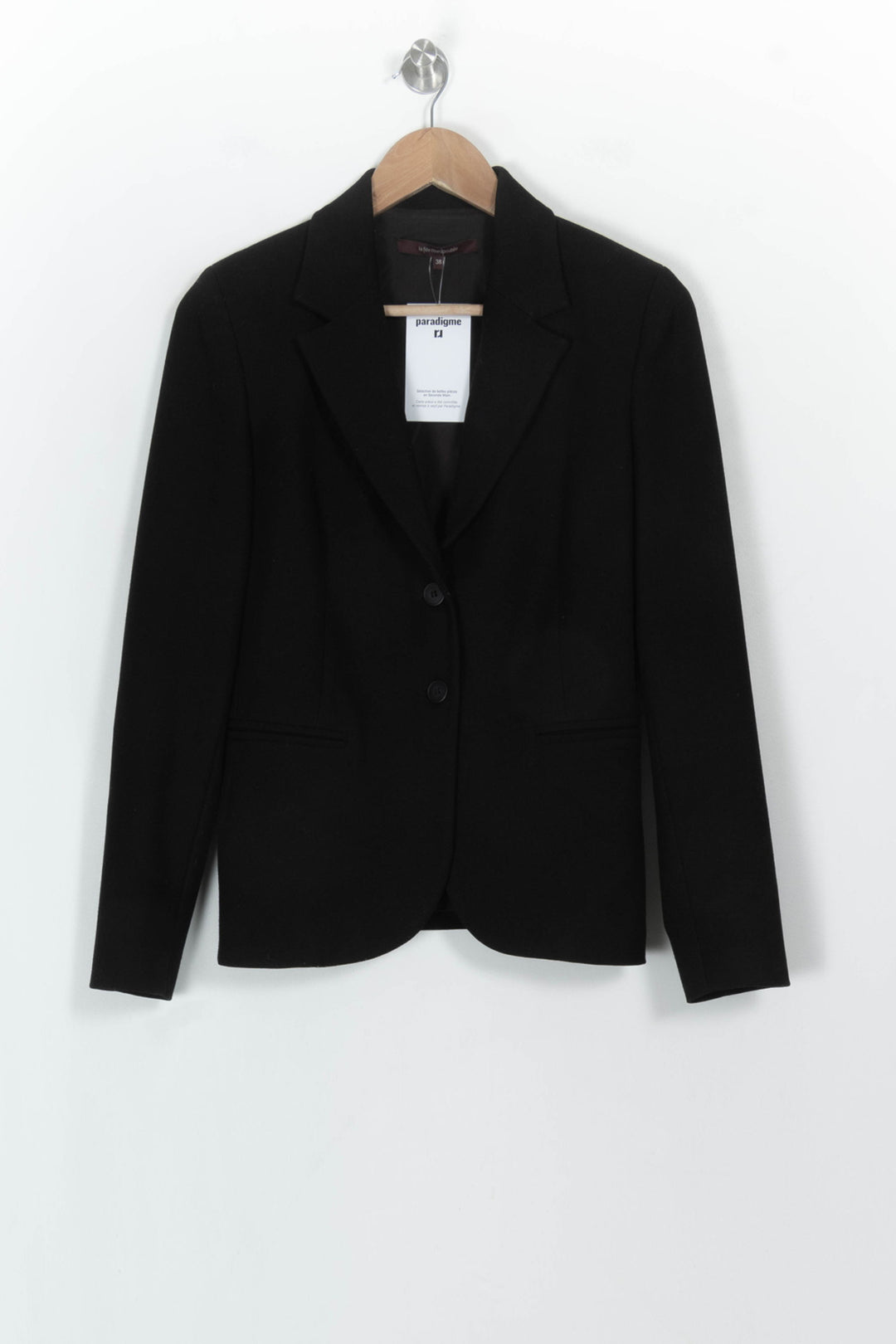 Blazer Noir - Taille M/38 de la marque La Fée Maraboutée | PARAD117838 - Vendu par Paradigme - Image 2