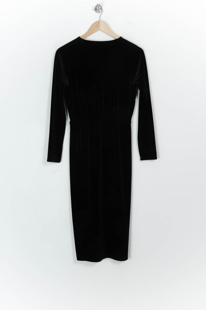 Robe Noire - Taille M/38 de la marque La Fée Maraboutée | PARAD117839 - Vendu par Paradigme - Image 5