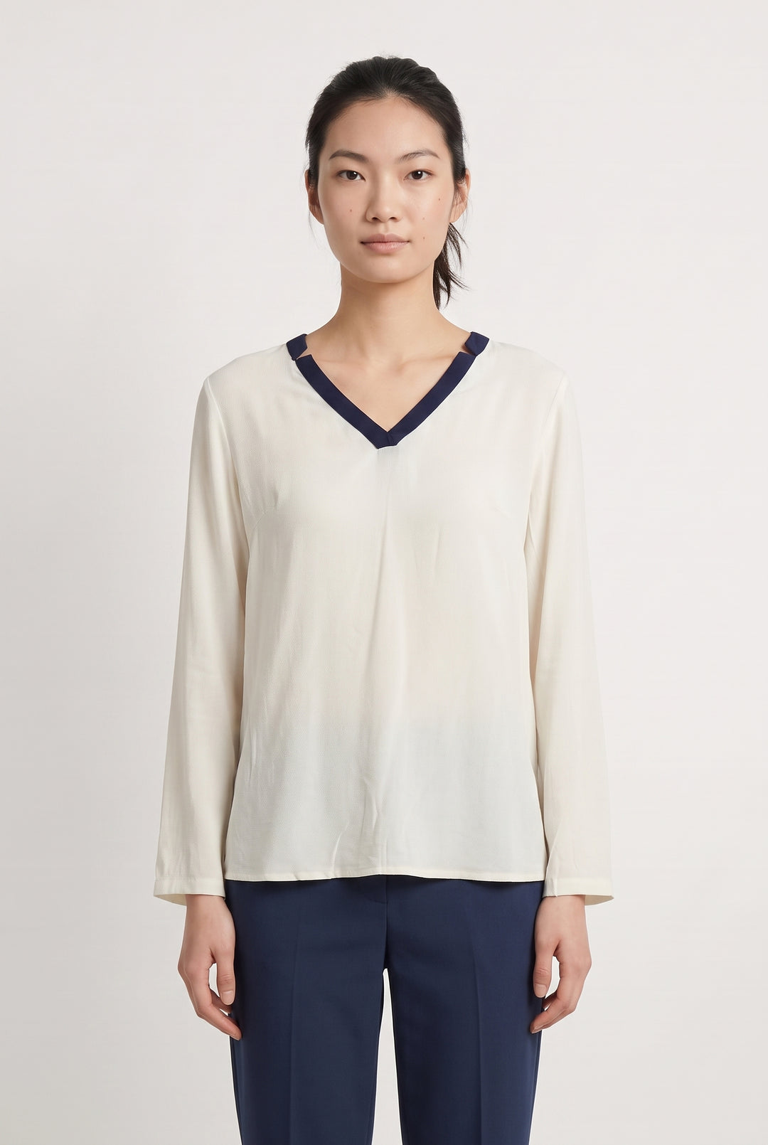 Blouse Beige et Bleu - Taille S/36 de la marque La Petite Etoile | PARAD117850 - Vendu par Paradigme - Image 1