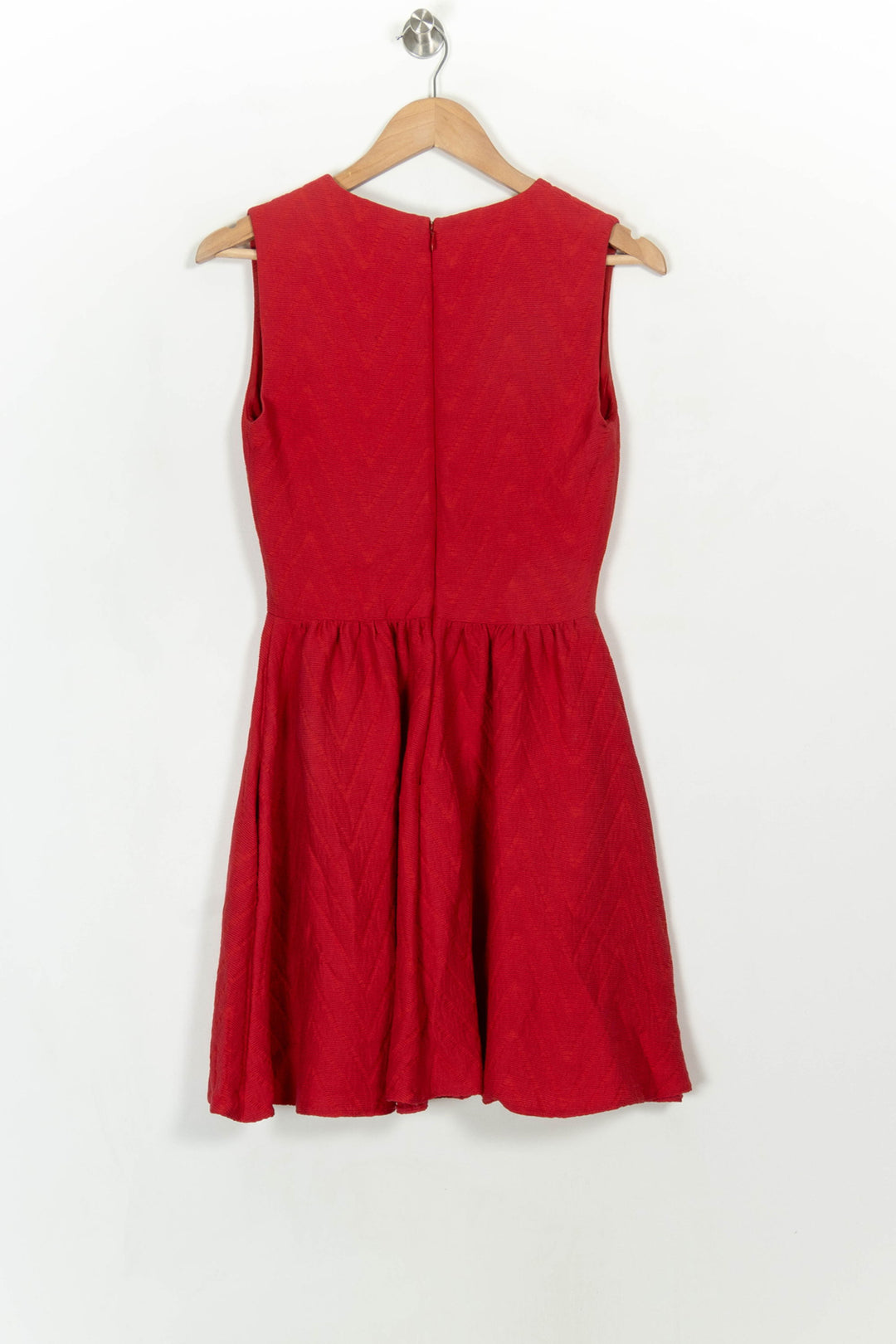 Robe Évasée Rouge - Taille S/36 de la marque Maje | PARAD117853 - Vendu par Paradigme - Image 5